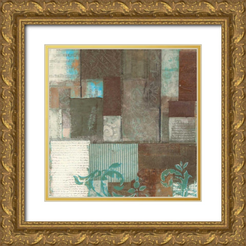 . Gold Ornate Wood Framed Art Print with Double Matting by Haynes, Smith