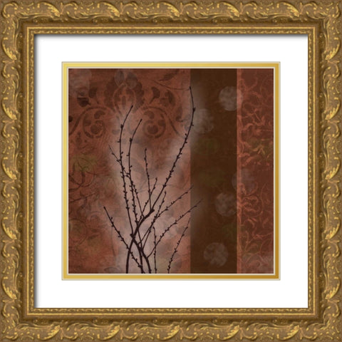 . Gold Ornate Wood Framed Art Print with Double Matting by Haynes, Smith