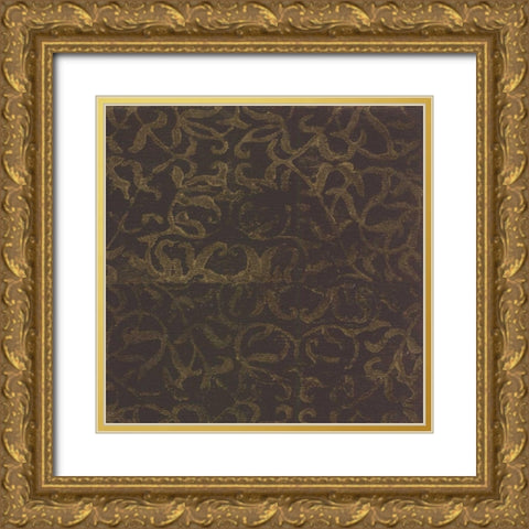 . Gold Ornate Wood Framed Art Print with Double Matting by Haynes, Smith