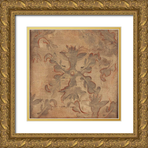 . Gold Ornate Wood Framed Art Print with Double Matting by Haynes, Smith