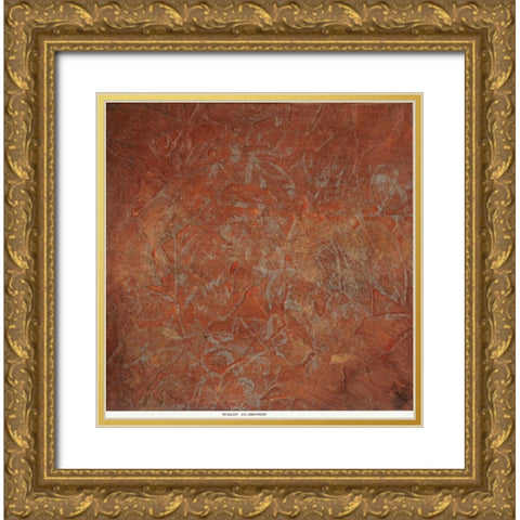 . Gold Ornate Wood Framed Art Print with Double Matting by Haynes, Smith