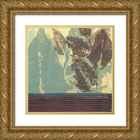 . Gold Ornate Wood Framed Art Print with Double Matting by Haynes, Smith