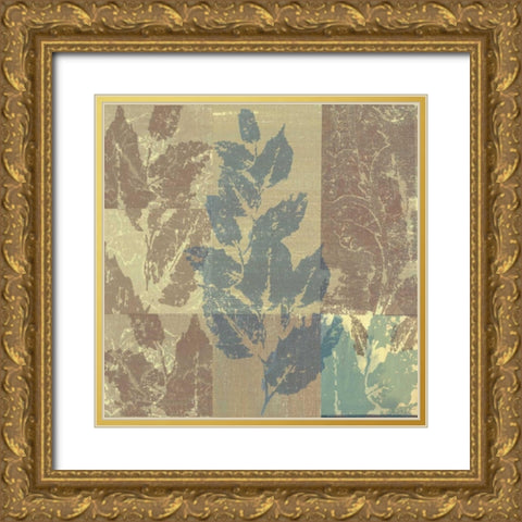 . Gold Ornate Wood Framed Art Print with Double Matting by Haynes, Smith