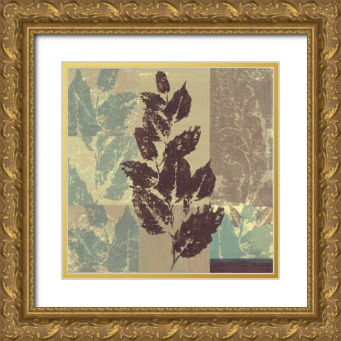 . Gold Ornate Wood Framed Art Print with Double Matting by Haynes, Smith