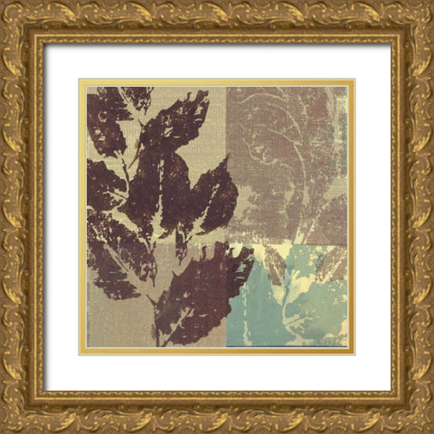 . Gold Ornate Wood Framed Art Print with Double Matting by Haynes, Smith