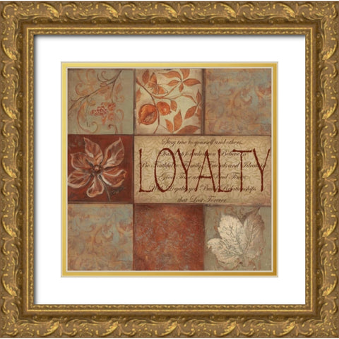 . Gold Ornate Wood Framed Art Print with Double Matting by Haynes, Smith