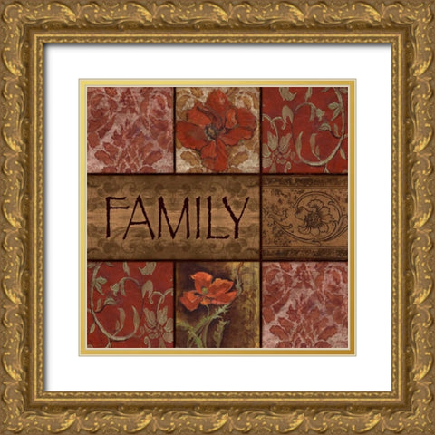 . Gold Ornate Wood Framed Art Print with Double Matting by Haynes, Smith