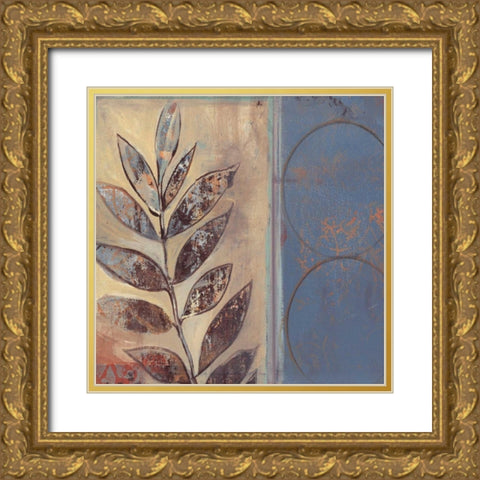 . Gold Ornate Wood Framed Art Print with Double Matting by Haynes, Smith
