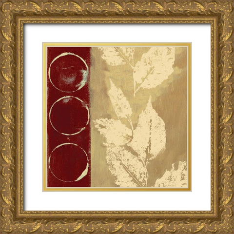. Gold Ornate Wood Framed Art Print with Double Matting by Haynes, Smith