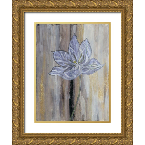 Narrow Tulip Hall Gold Ornate Wood Framed Art Print with Double Matting by Haynes, Smith