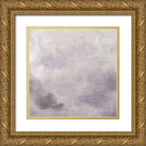 Lavenday Sky A Gold Ornate Wood Framed Art Print with Double Matting by Haynes, Smith