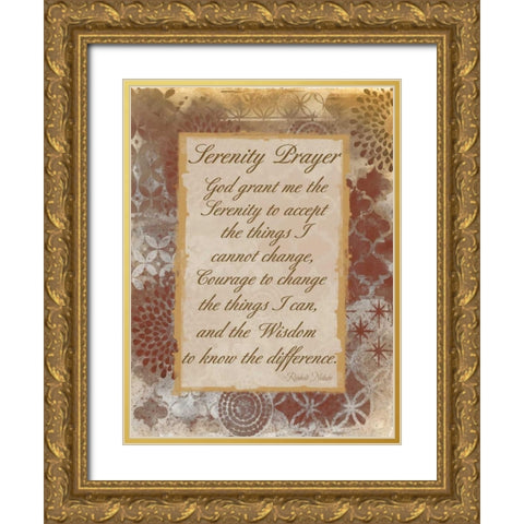 Godly Serenity Gold Ornate Wood Framed Art Print with Double Matting by Haynes, Smith
