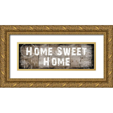 Sweet Farmhouse Gold Ornate Wood Framed Art Print with Double Matting by Lewis, Sheldon
