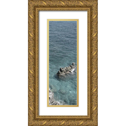 Hidden Paradise 3 Gold Ornate Wood Framed Art Print with Double Matting by Lewis, Sheldon
