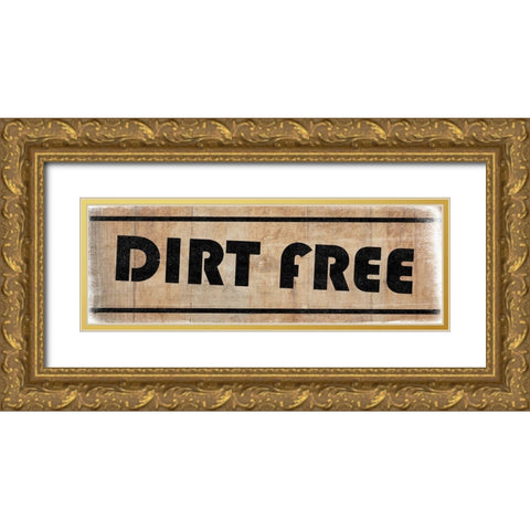 Dirt Free Gold Ornate Wood Framed Art Print with Double Matting by Lewis, Sheldon