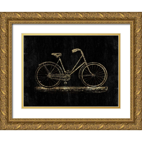Be Anywhere Gold Ornate Wood Framed Art Print with Double Matting by Lewis, Sheldon