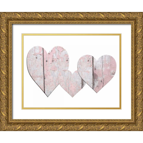 Together Forever Gold Ornate Wood Framed Art Print with Double Matting by Lewis, Sheldon