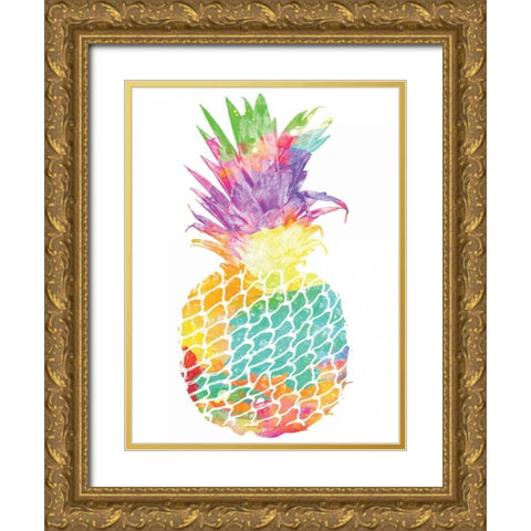 Sweet Pine Gold Ornate Wood Framed Art Print with Double Matting by Lewis, Sheldon