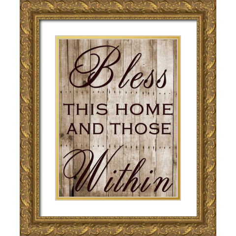 Those Within Gold Ornate Wood Framed Art Print with Double Matting by Lewis, Sheldon