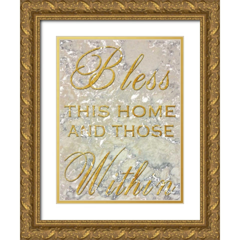 Those Within Gold Ornate Wood Framed Art Print with Double Matting by Lewis, Sheldon
