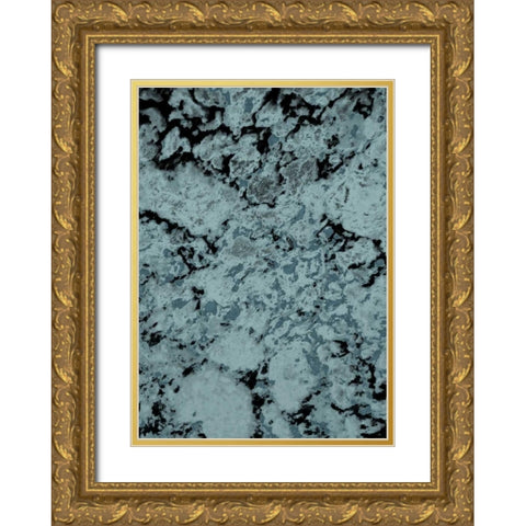Pure Abstract 2 Gold Ornate Wood Framed Art Print with Double Matting by Lewis, Sheldon