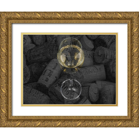 Elegant Transparent 2 Gold Ornate Wood Framed Art Print with Double Matting by Lewis, Sheldon