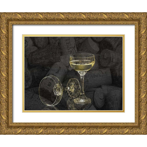 Elegant Transparent 3 Gold Ornate Wood Framed Art Print with Double Matting by Lewis, Sheldon