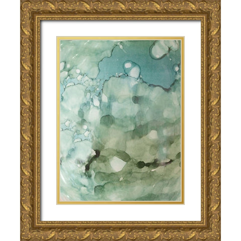 Sephora Gold Ornate Wood Framed Art Print with Double Matting by Lewis, Sheldon