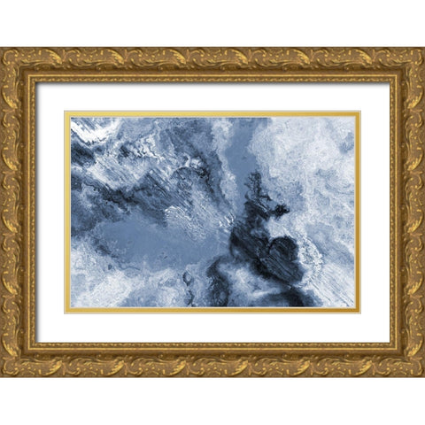 Pacific Sky Gold Ornate Wood Framed Art Print with Double Matting by Lewis, Sheldon
