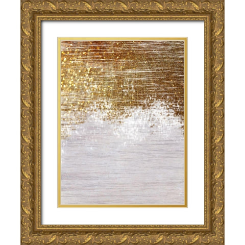 Golden Sophistication Gold Ornate Wood Framed Art Print with Double Matting by Lewis, Sheldon