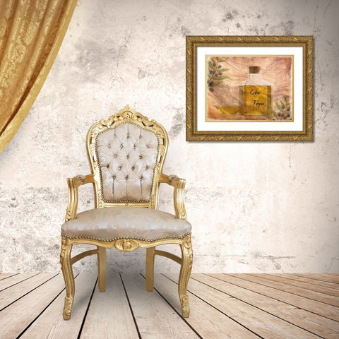 Olive Oil Gold Ornate Wood Framed Art Print with Double Matting by Lewis, Sheldon