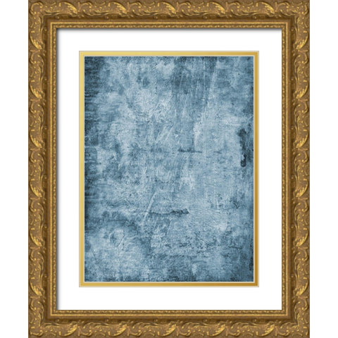 Baltaza Gold Ornate Wood Framed Art Print with Double Matting by Lewis, Sheldon