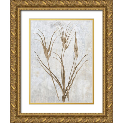 Earth Balance 1 Gold Ornate Wood Framed Art Print with Double Matting by Lewis, Sheldon