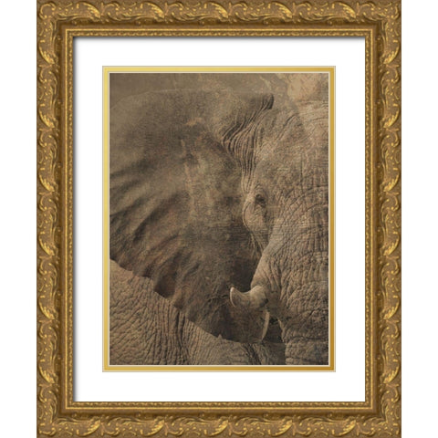 Heard The Heard 1 Gold Ornate Wood Framed Art Print with Double Matting by Lewis, Sheldon