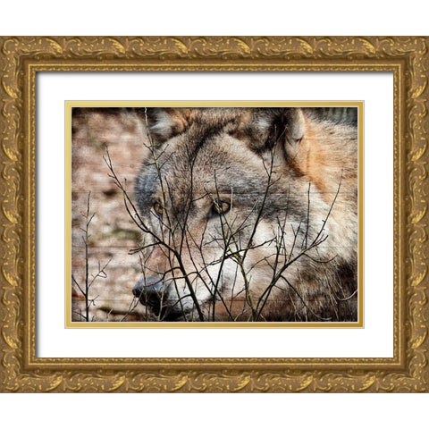 Hunt Gold Ornate Wood Framed Art Print with Double Matting by Lewis, Sheldon