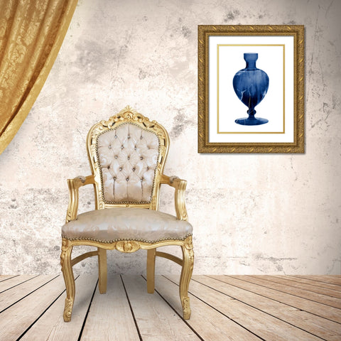Modern Vase 2 Gold Ornate Wood Framed Art Print with Double Matting by Lewis, Sheldon