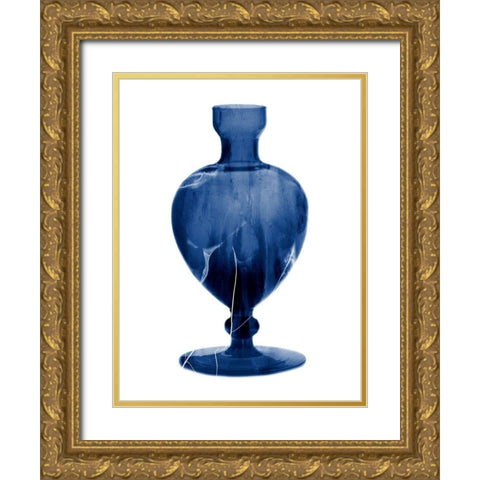 Modern Vase 2 Gold Ornate Wood Framed Art Print with Double Matting by Lewis, Sheldon