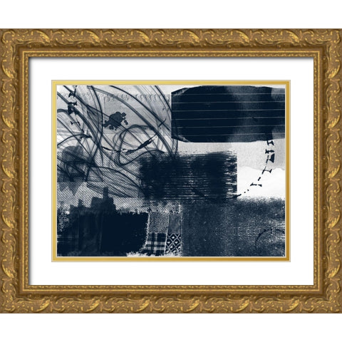 Different Strokes 1 Gold Ornate Wood Framed Art Print with Double Matting by Lewis, Sheldon