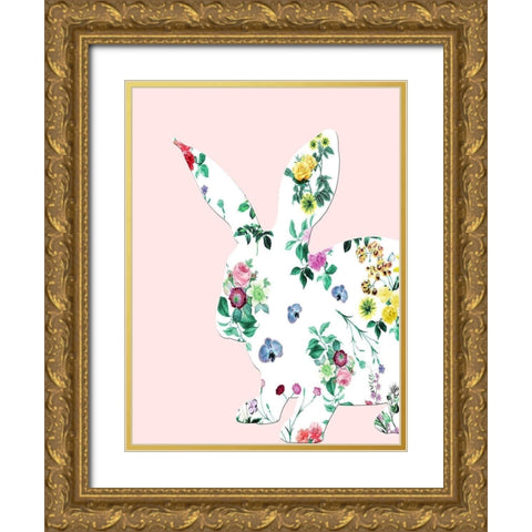 Hopper 2 Gold Ornate Wood Framed Art Print with Double Matting by Lewis, Sheldon