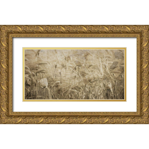 Fresh Meadow Bloom 2  Gold Ornate Wood Framed Art Print with Double Matting by Lewis, Sheldon