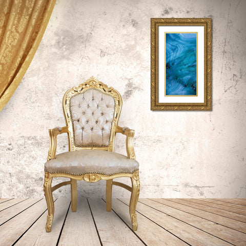Martnique 1 Gold Ornate Wood Framed Art Print with Double Matting by Lewis, Sheldon