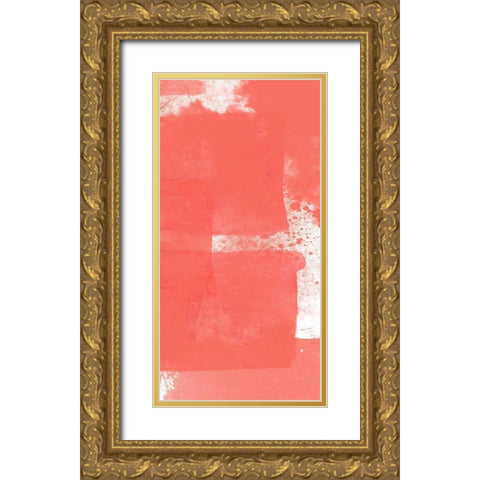 Coral Den 1 Gold Ornate Wood Framed Art Print with Double Matting by Lewis, Sheldon