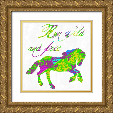 Gypsy Free Gold Ornate Wood Framed Art Print with Double Matting by Lewis, Sheldon