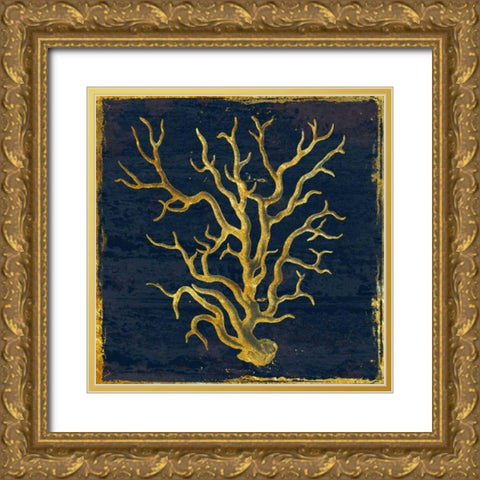 At The Gold Coast Gold Ornate Wood Framed Art Print with Double Matting by Lewis, Sheldon