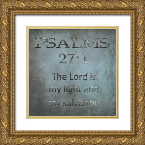 The Lord Gold Ornate Wood Framed Art Print with Double Matting by Lewis, Sheldon