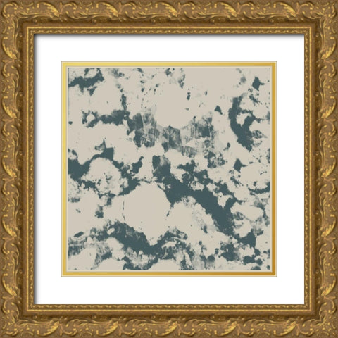 Ceramic Gold Ornate Wood Framed Art Print with Double Matting by Lewis, Sheldon