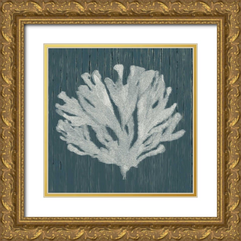 Pure Coastal Gold Ornate Wood Framed Art Print with Double Matting by Lewis, Sheldon