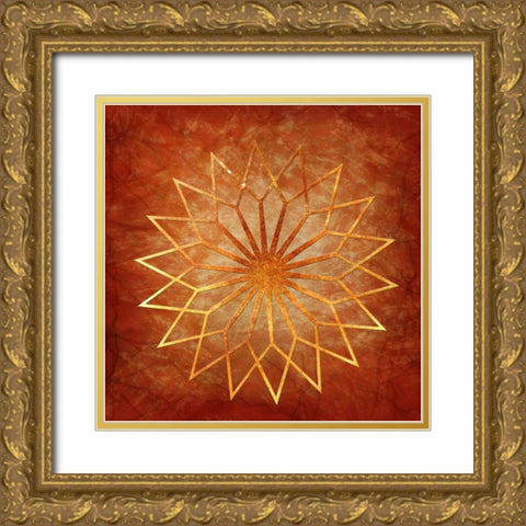 Paradigm Shift Gold Ornate Wood Framed Art Print with Double Matting by Lewis, Sheldon