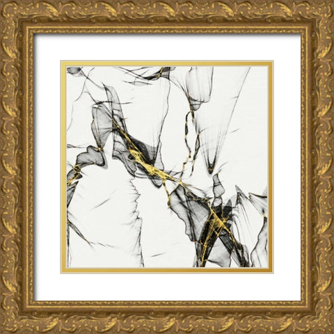 A and G1 Gold Ornate Wood Framed Art Print with Double Matting by Lewis, Sheldon