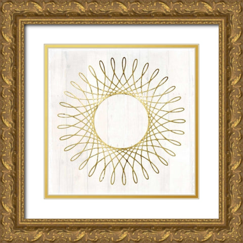 Royal Gate 1 Gold Ornate Wood Framed Art Print with Double Matting by Lewis, Sheldon